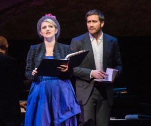 Jake Gyllenhaal and Annaleigh Ashford Star in <em>Sunday in the Park With George</em>
