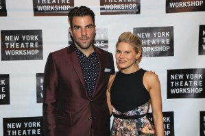 Zachary Quinto and Celia Keenan-Bolger Host New York Theatre Workshop Gala