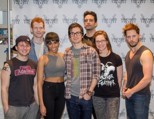 The Cast of Vineyard Theatre's <em>Brooklynite</em> Meets the Press