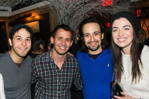 Laura Osnes, Andy Blankenbuehler, and More Celebrate First Preview of <em>Hamilton</em>